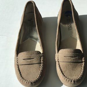 Michael Kors suede loafers